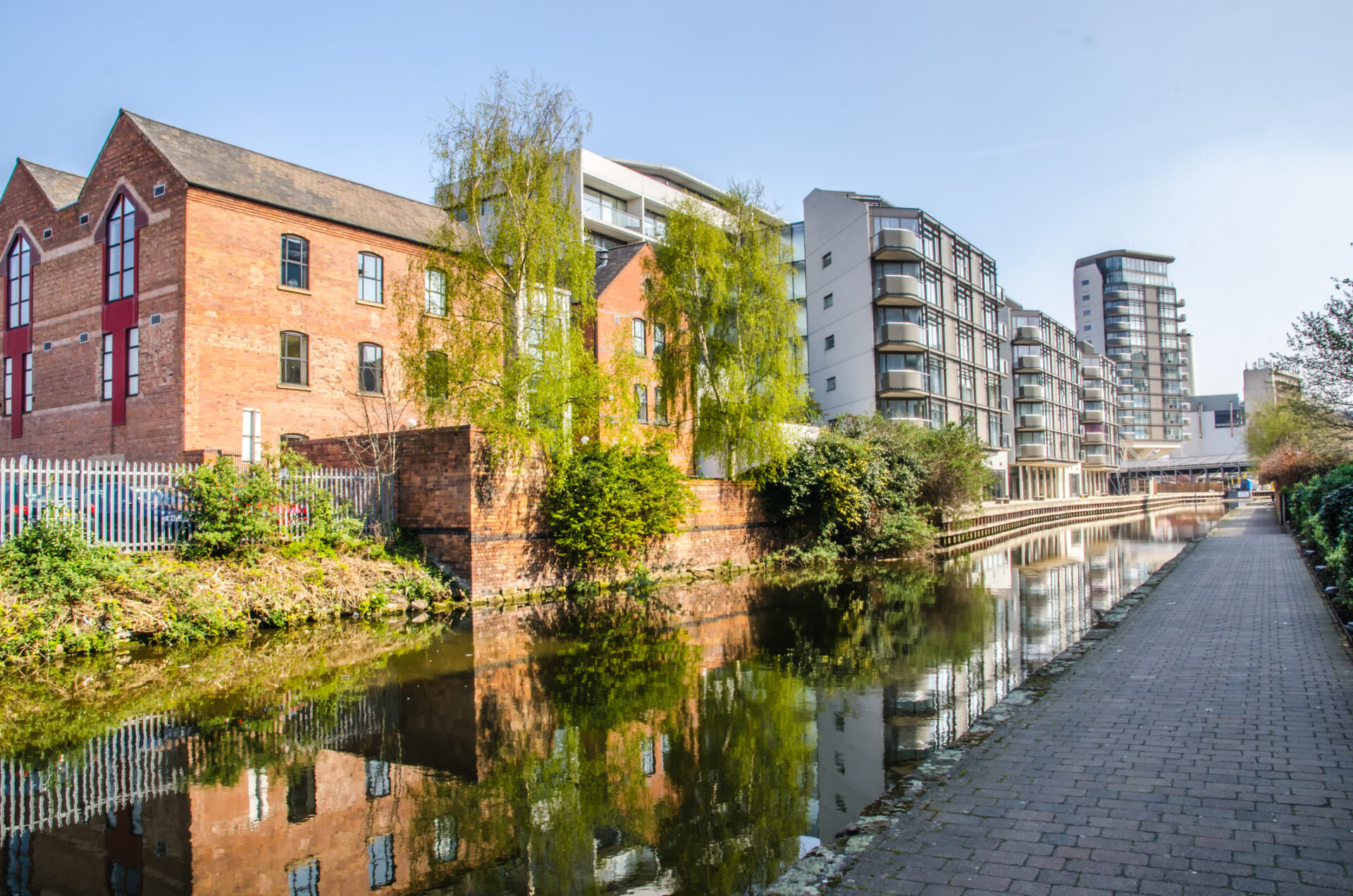 canal in Nottingham